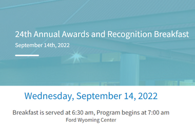 More Info for Awards and Recognition Breakfast