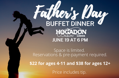 More Info for Father's Day Dinner at Hogadon Basin Lodge