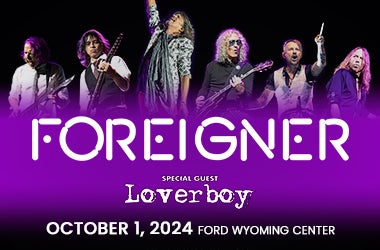 More Info for Foreigner with guest Loverboy on October 1